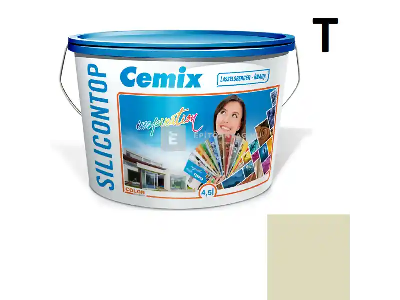 Cemix 2800 SiliconTOP szilikon homlokzatfesték 4221 cream 4,5 l Olcsó