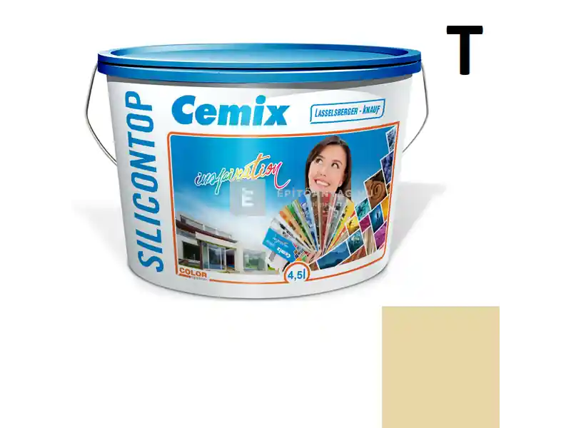 Cemix 2800 SiliconTOP szilikon homlokzatfesték 4373 orange 4,5 l Vedd meg most