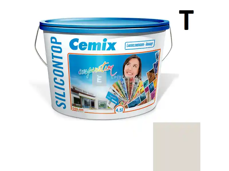 Cemix 2800 SiliconTOP szilikon homlokzatfesték 4971 brown 4,5 l Szuper akció