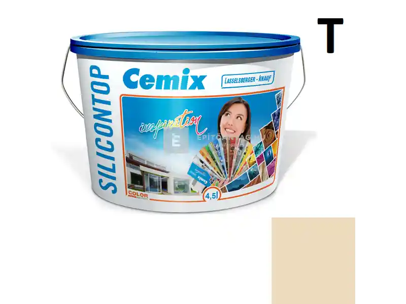 Cemix 2800 SiliconTOP szilikon homlokzatfesték 6161 intense 4,5 l Újdonság