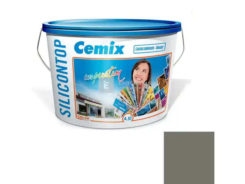 Legkelendőbb Cemix 2800 SiliconTOP szilikon homlokzatfesték 6957 intense 4,5 l