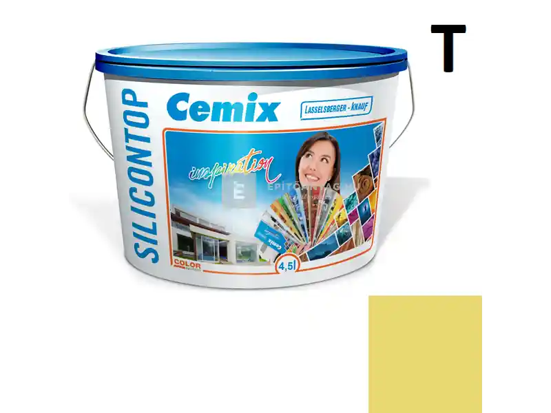 Cemix 2800 SiliconTOP szilikon homlokzatfesték 6117 intense 4,5 l Végkiárusítás