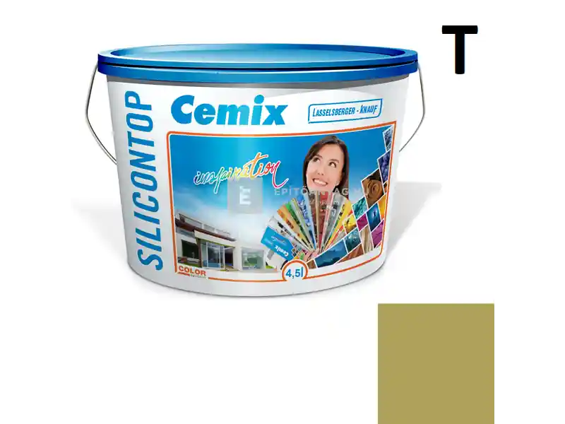 Csak ma Cemix 2800 SiliconTOP szilikon homlokzatfesték 6579 intense 4,5 l
