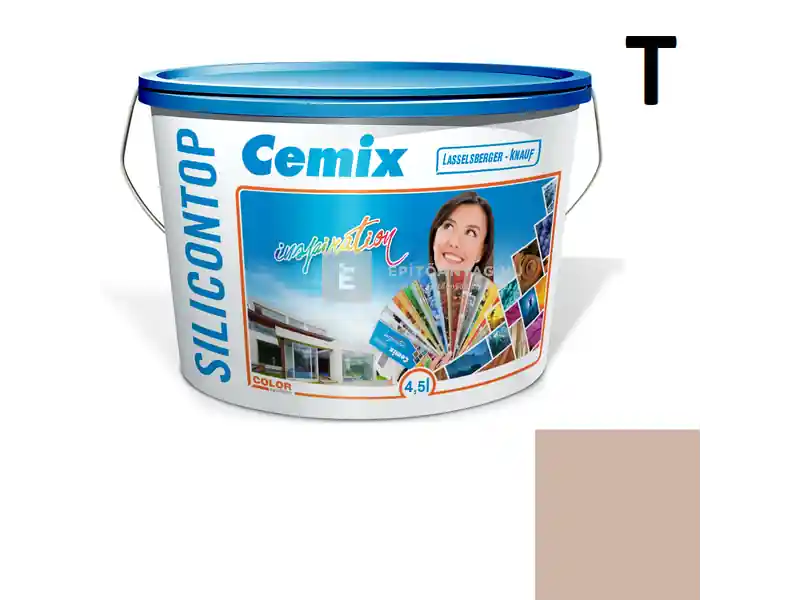 Cemix 2800 SiliconTOP szilikon homlokzatfesték 6933 intense 4,5 l Prémium