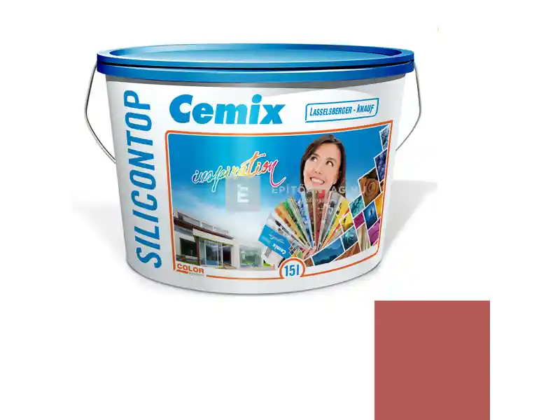 Gyors szállítás Cemix 2800 SiliconTOP szilikon homlokzatfesték 6339 intense 15 l