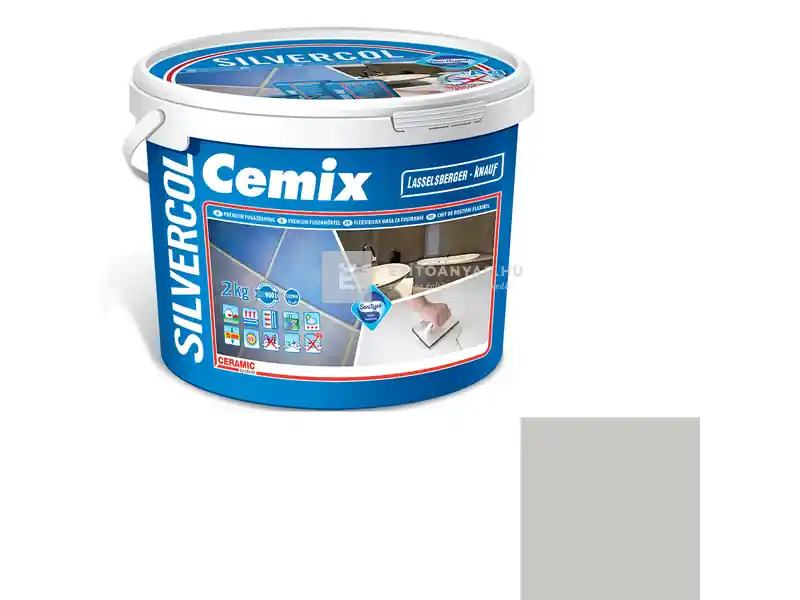 Cemix 8640 SilverCol fugázó 2-15 mm szürke 2 kg Különleges ajánlat
