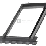 VELUX Basic 1000 EDZ 78x160 cm-es burkolókeret, profilos tetőfedő anyaghoz Árengedmény
