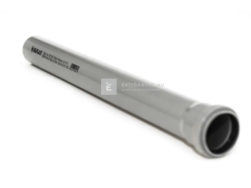 Valplast PVC tokos cső gumigyűrűvel 40 mm, 2 m Legnépszerűbb