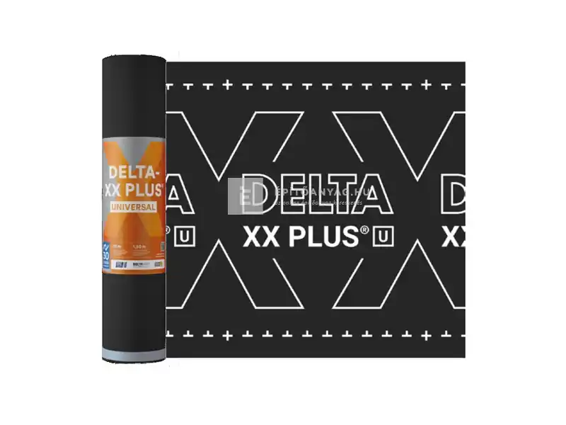 Bestseller Leier Delta xx-plus universal páraáteresztő tetőfólia ragasztósávval 150gr/m2