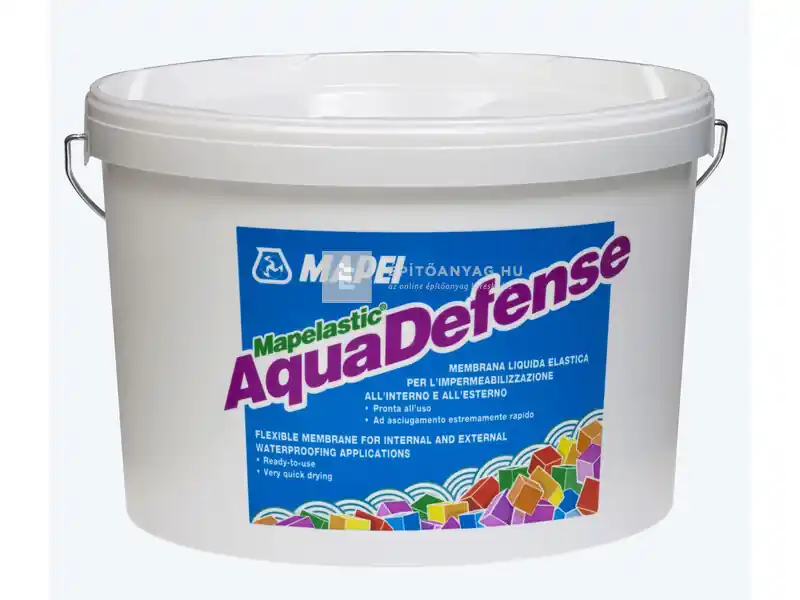 Mapei Mapelastic Aquadefense Zero kenhető vízszigetelő 15 kg Vásárlói kedvenc