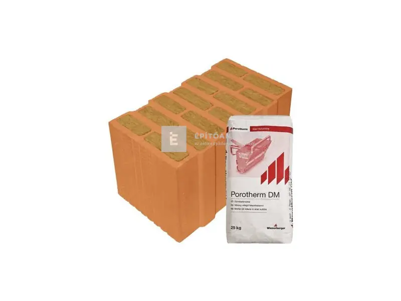 Olcsóbb Wienerberger Porotherm 44 Thermo Rapid tégla
