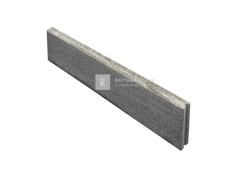 Vedd meg online Semmelrock kerti szegély szürke-fehér 100x20x5 cm