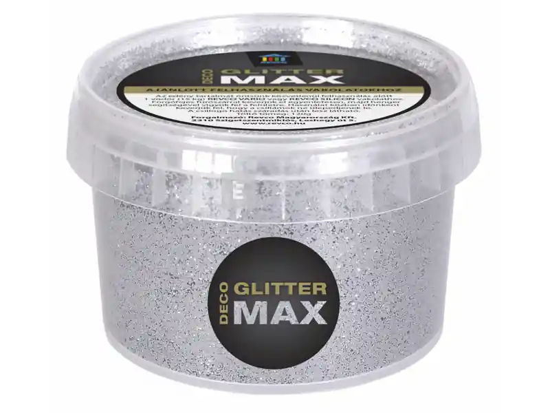 Revco Deco Glitter Max csillámadalék vékonyvakolathoz, silver 170 ml Árengedmény