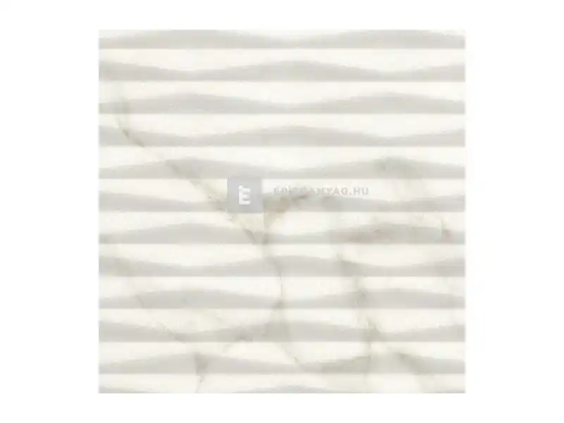 Fap Roma Fold Calacatta fali csempe, fehér-szürke 25x75 cm Legjobb ár