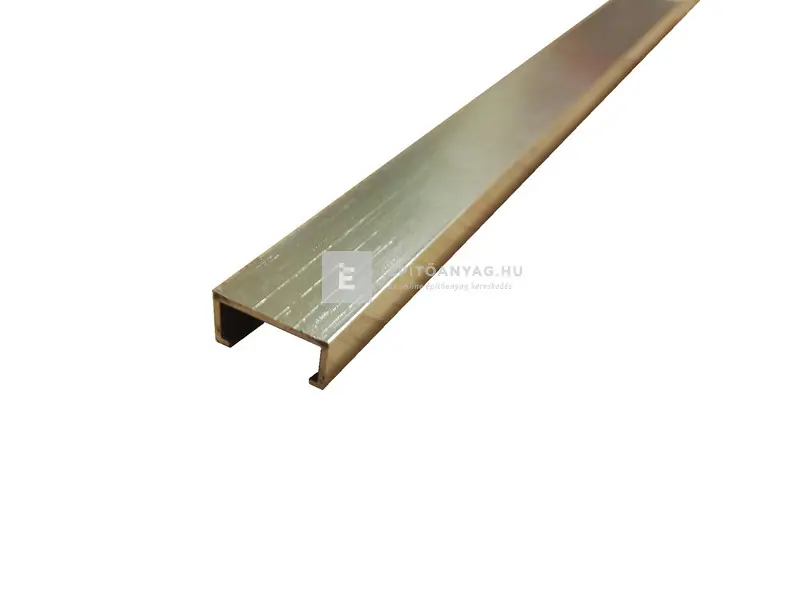 Viarprofil dekor profil szálcsiszolt, 270 cm x 15 mm Gyors szállítás