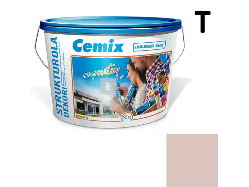 Csak ma Cemix 2704 StrukturOLA Dekor diszperziós vékonyvakolat, dörzsölt 2 mm 5151 rusty 25 kg