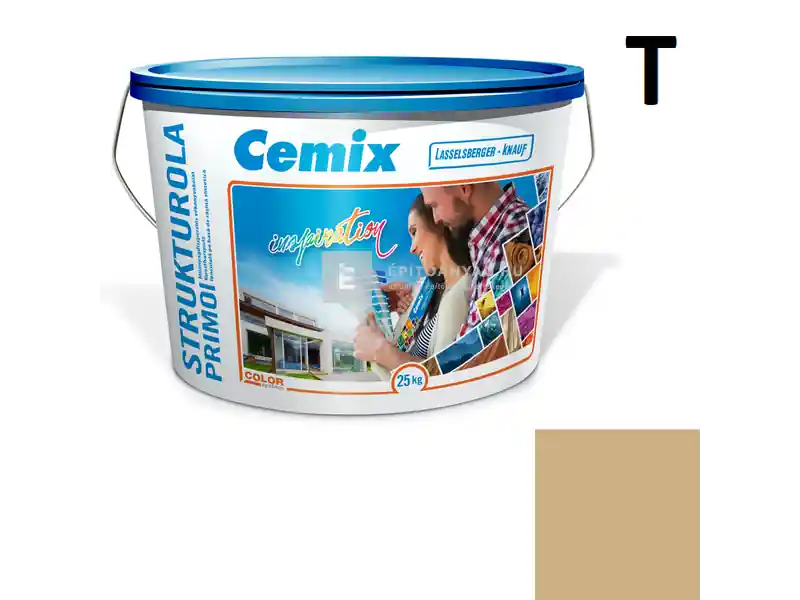 Cemix 2703 StrukturOLA Primo diszperziós vékonyvakolat, dörzsölt 2 mm 6925 intense 25 kg Olcsó