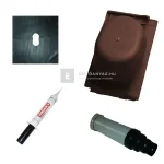 Tondach Contiton 9 csatornaszellőző szett FusionProtect barna Árengedmény