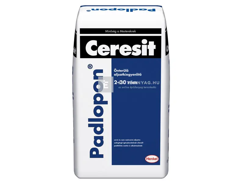 Prémium Henkel Ceresit Padlopon CN 68 önterülő aljzatkiegyenlítő 25 kg