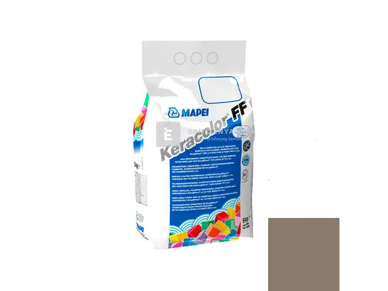 Mapei Keracolor FF Flex fugázó 134, selyem 5 kg Azonnali szállítás
