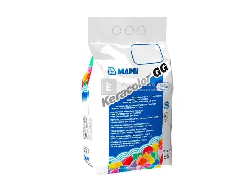 Mapei Keracolor GG fugázó 100 fehér 25 kg Népszerű