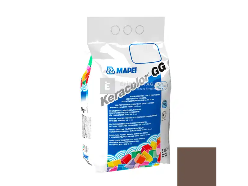 Alacsony ár Mapei Keracolor GG fugázó 144 csokoládé 5 kg