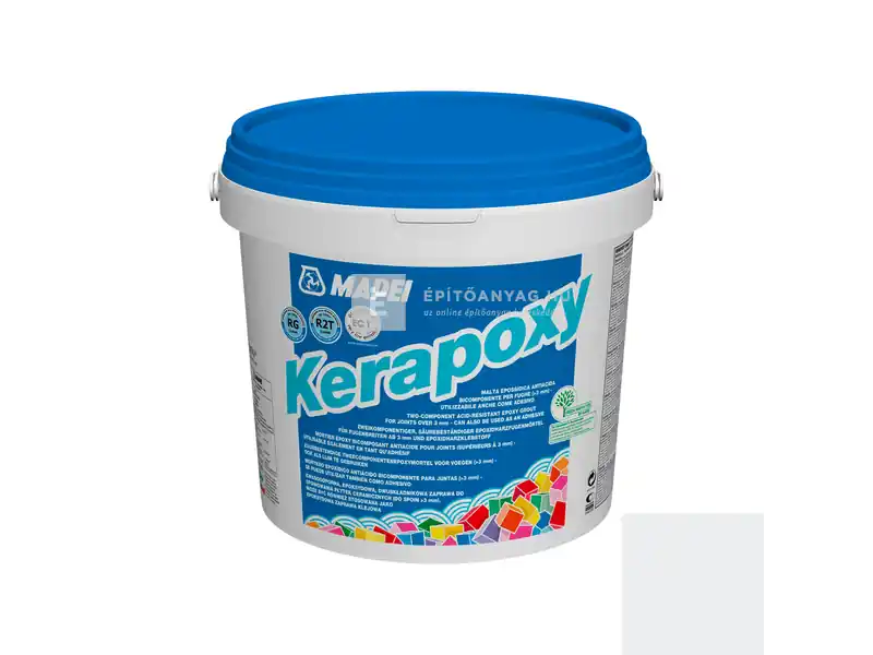 Mapei Kerapoxy ragasztó és fugázó R2T RG 111 ezüstszürke 10 kg Olcsó