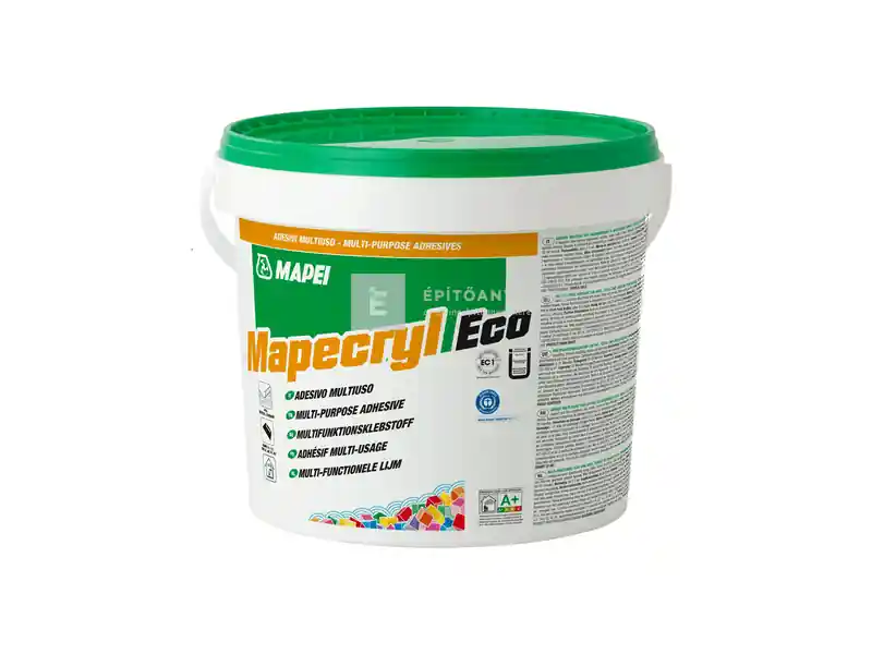 Mapei Mapecryl Eco ragasztó vinil és textil padlóhoz 5 kg Outlet