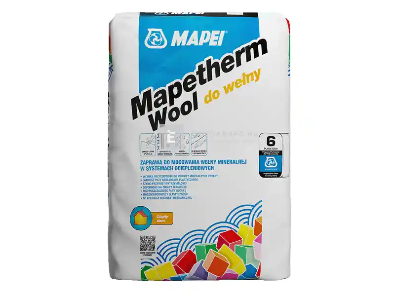 Mapei Mapetherm kőzetgyapot-ragasztó 25 kg Biztonságos fizetés