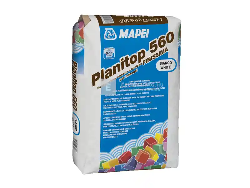 Különleges ajánlat Mapei Planitop 560 meszes simítóvakolat fehér 20 kg