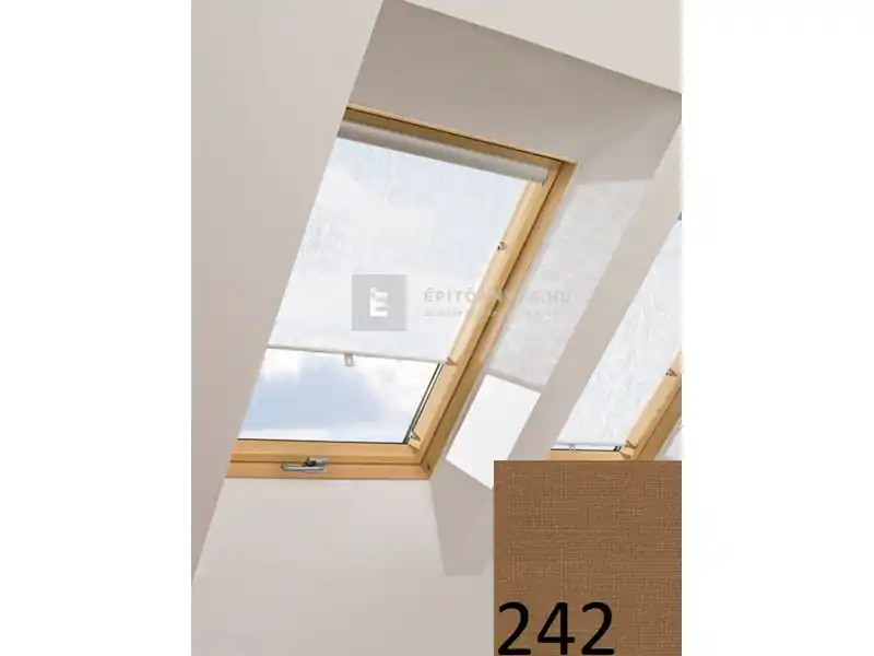Outlet Fakro ARS I 78x140 cm, 242-es színkódú fényszűrő kampós roló