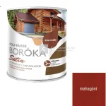 Poli-Farbe Boróka Satin oldószeres, selyemfényű vastaglazúr mahagóni 0,75 l Árcsökkenés