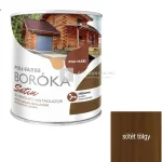 Poli-Farbe Boróka Satin oldószeres, selyemfényű vastaglazúr sötét tölgy 0,75 l Kedvezmény