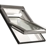 Roto R45 K 74x98 cm, billenő műanyag tetőtéri ablak Expressz kézbesítés