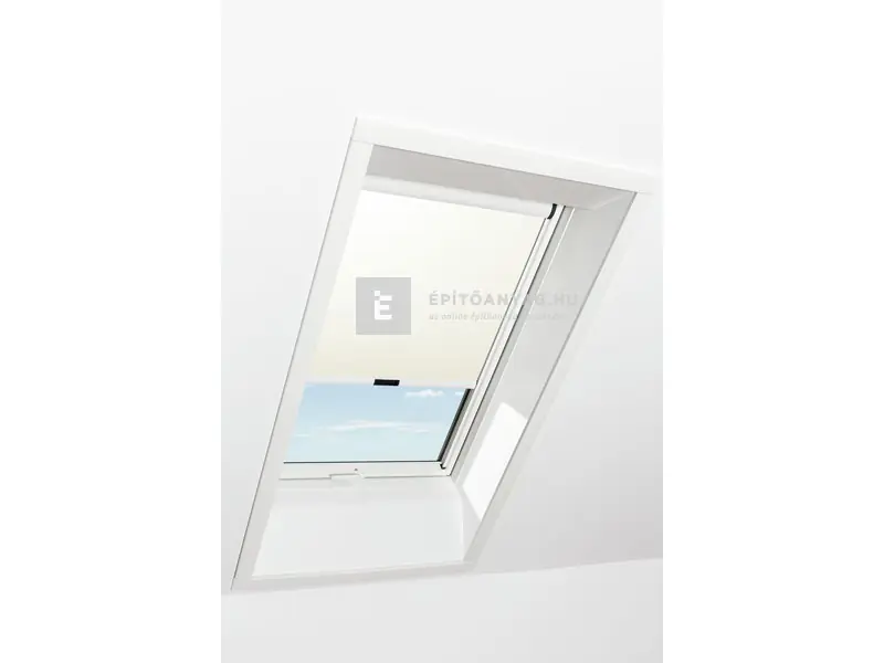 Nézd meg most Roto Designo ZRE R4/R7 55x78 cm világosbézs fényszűrő roló, fehér profilokkal