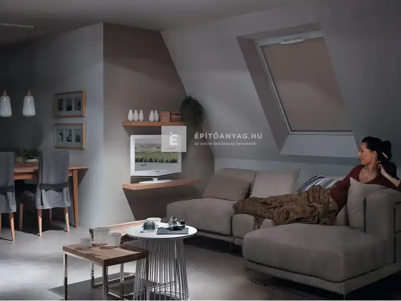 Akció Roto Designo ZRV R6/R8 74x98 cm, fehér fényzáró roló, alumínium profilokkal