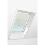 Roto Designo ZRV R6/R8 74x118 cm, világos bézs fényzáró roló, alumínium profilokkal Alacsony ár