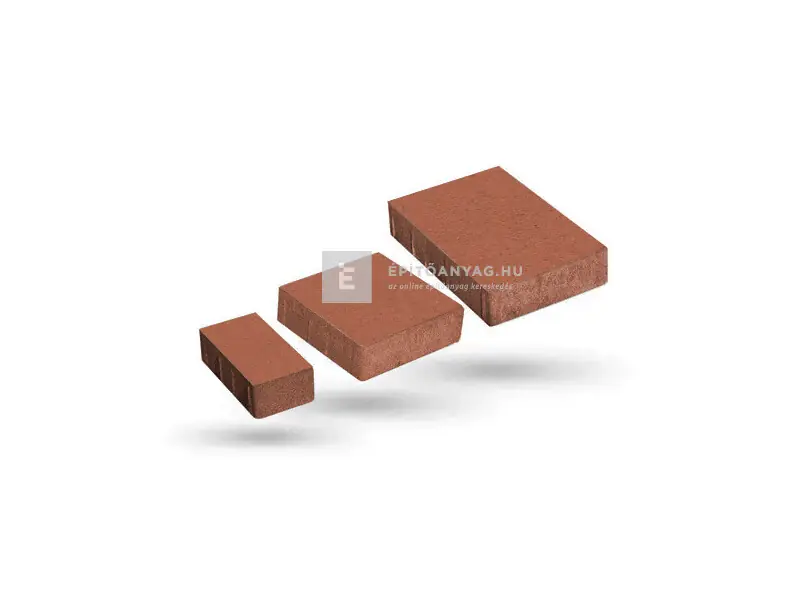 Nézd meg most SW Térkő Maroskő kombi piros 6 cm