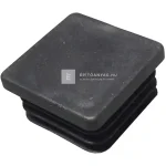 Műanyag záródugó zártszelvényhez fekete, 40x20 mm Legnépszerűbb