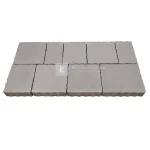 Prémium KK Kavics Bázel Vario Natur kombi térkő szürke 8 cm