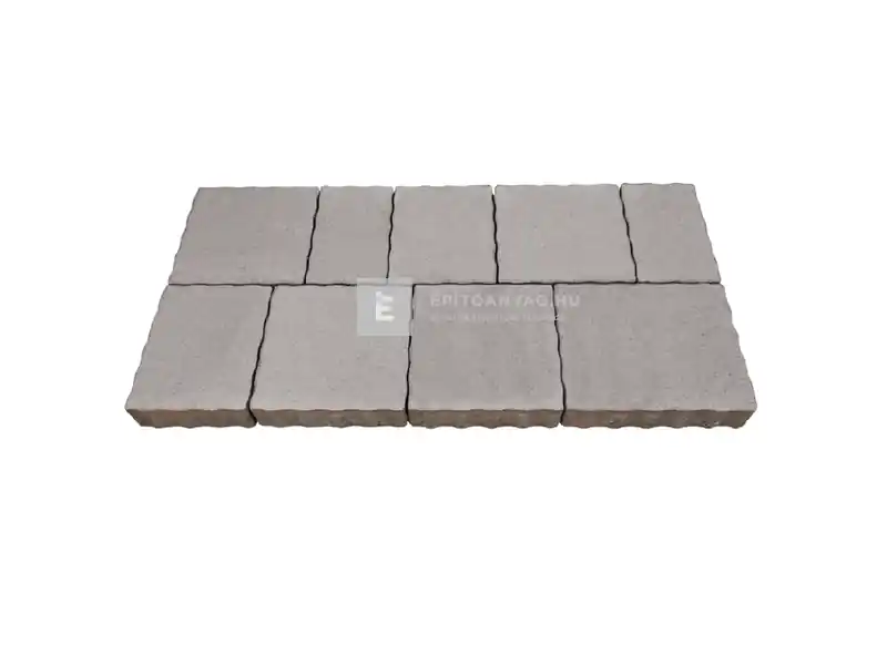 Prémium KK Kavics Bázel Vario Natur kombi térkő szürke 8 cm