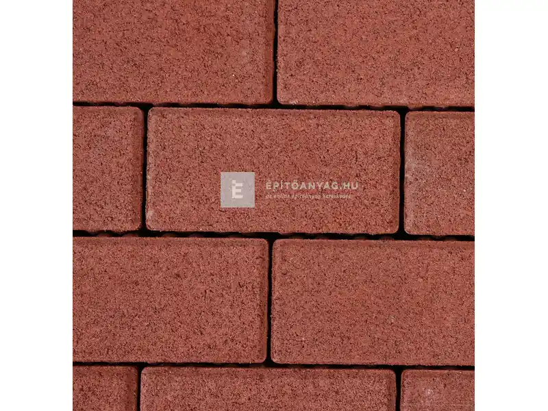 Leier Piazza térkő piros 10x20x8 cm Olcsó