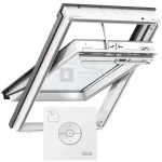 VELUX INTEGRA GGU 006621 78x140 cm, elektromos billenő műanyag tetőtéri ablak Alacsony ár