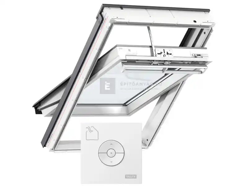VELUX INTEGRA GGU 006621 78x140 cm, elektromos billenő műanyag tetőtéri ablak Alacsony ár