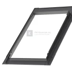 VELUX EDS 55x78 cm-es burkolókeret, sík tetőfedő anyaghoz Biztonságos vásárlás