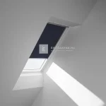 Gyors kiszállítás VELUX DKL 78x118 cm, sötétkék fényzáró roló