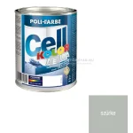Árcsökkenés Poli-Farbe Cellkolor Aqua selyemfényű zománcfesték szürke 1 l