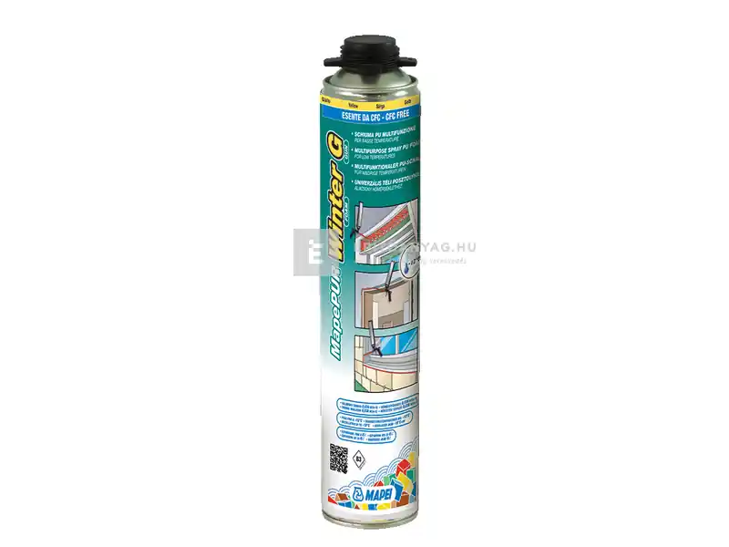 Mapei Mapepur Winter Foam G univerzális téli szerelőhab 750 ml Újdonság
