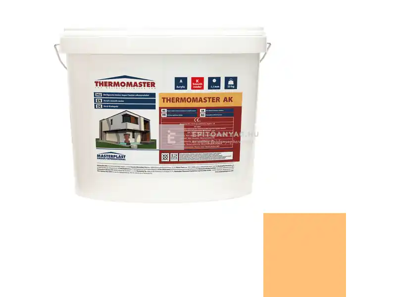 Kedvezmény Masterplast Thermomaster akril vékonyvakolat, kapart 1,5 mm 05-C 25 kg