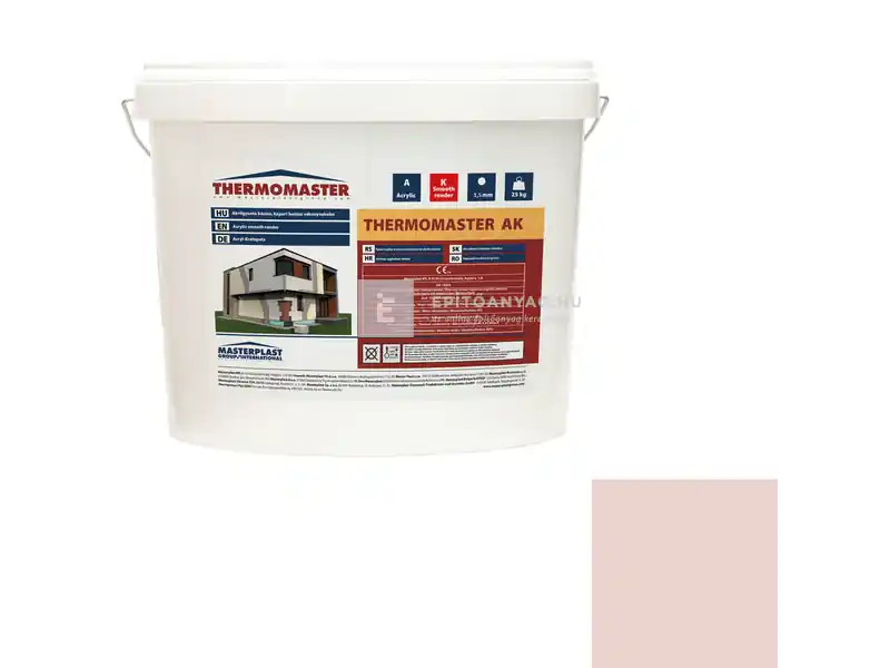 Különleges ajánlat Masterplast Thermomaster akril vékonyvakolat, kapart 1,5 mm 19-F 25 kg